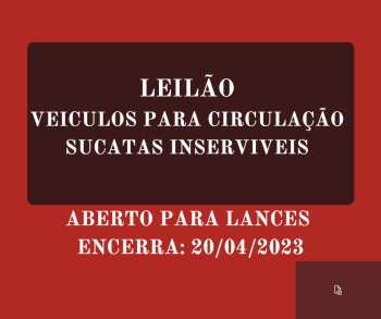 LEILÃO  017/2023  DE VEÍCULOS APREENDIDOS EM AÇÕES PENAIS - PODER JUDICIÁRIO DO ESTADO DE MATO GROSSO DO SUL.
