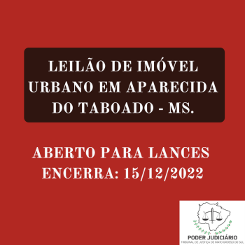 PARTE DE O1 TERRENO DE 20 X 40 METROS EM APARECIDA DO TABOADO-MS