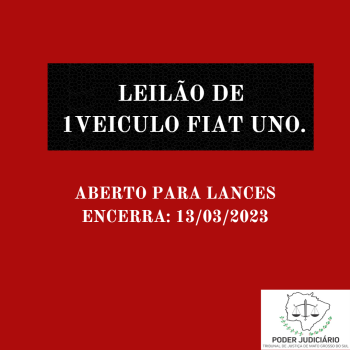 1 VEÍCULO FIAT UNO MILLE EP