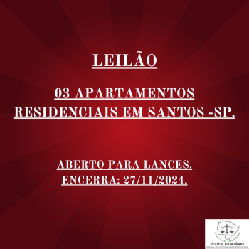 03 APARTAMENTOS RESIDENCIAIS EM SANTOS -SP