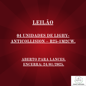 04 UNIDADES DE LIGHY-ANTICOLLISION – R25-1M2CW