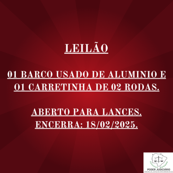 01 BARCO USADO DE ALUMINIO E O1 CARRETINHA DE 02 RODAS