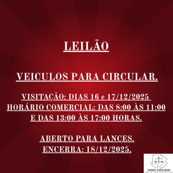 LEILÃO 149/2025 DE VEÍCULOS APREENDIDOS EM AÇÕES PENAIS - PODER JUDICIÁRIO DO ESTADO DE MATO GROSSO DO SUL.