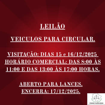 LEILÃO 150/2025 DE VEÍCULOS APREENDIDOS EM AÇÕES PENAIS - PODER JUDICIÁRIO DO ESTADO DE MATO GROSSO DO SUL.