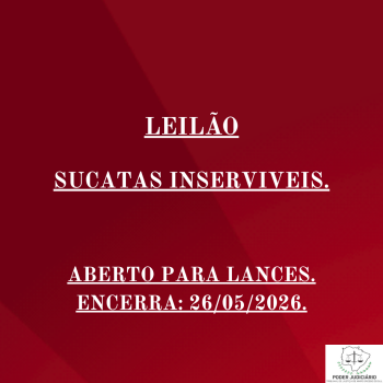 LEILÃO 021/2026 DE VEÍCULOS APREENDIDOS EM AÇÕES PENAIS - PODER JUDICIÁRIO DO ESTADO DE MATO GROSSO DO SUL.