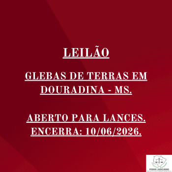 GLEBAS DE TERRAS EM DOURADINA - MS