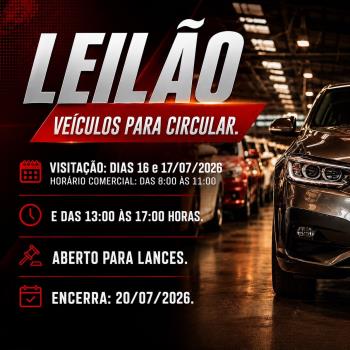 LEILÃO 108/2026 DE VEÍCULOS APREENDIDOS EM AÇÕES PENAIS - PODER JUDICIÁRIO DO ESTADO DE MATO GROSSO DO SUL.