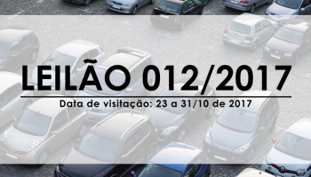 LEILÃO 012/2017  DE VEÍCULOS APREENDIDOS NO TRÁFICO DE DROGAS E OUTROS EM MATO GROSSO DO SUL