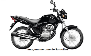 01 VEÍCULO, MARCA HONDA, MODELO CG TITAN ES, ANO DE FABRICAÇÃO/MODELO 2011/2012, COR PRETO